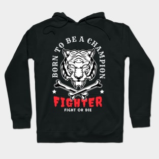 Tiger head illustration Hoodie